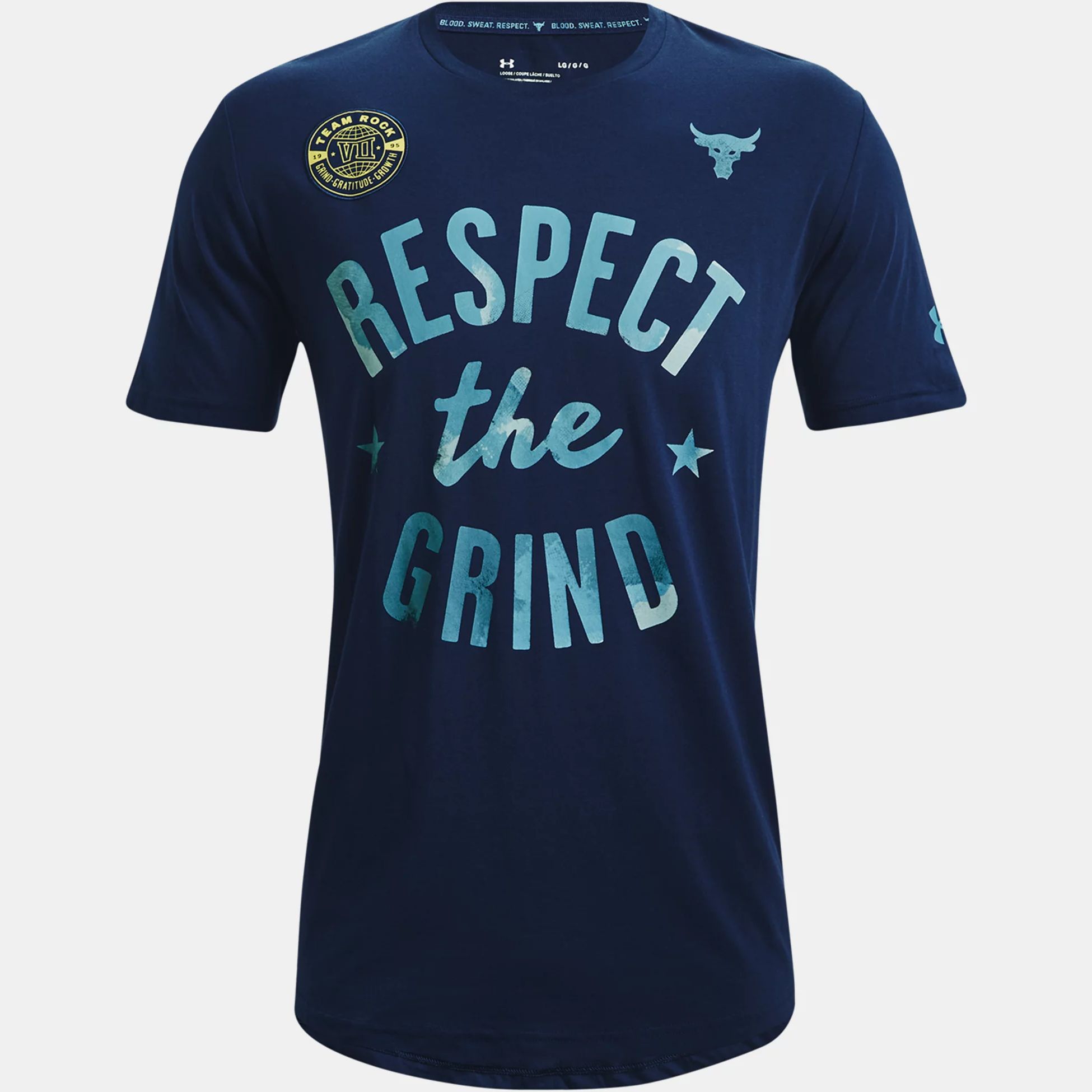 T-Shirts & Polo -  under armour Project Rock The Grind Short Sleeve